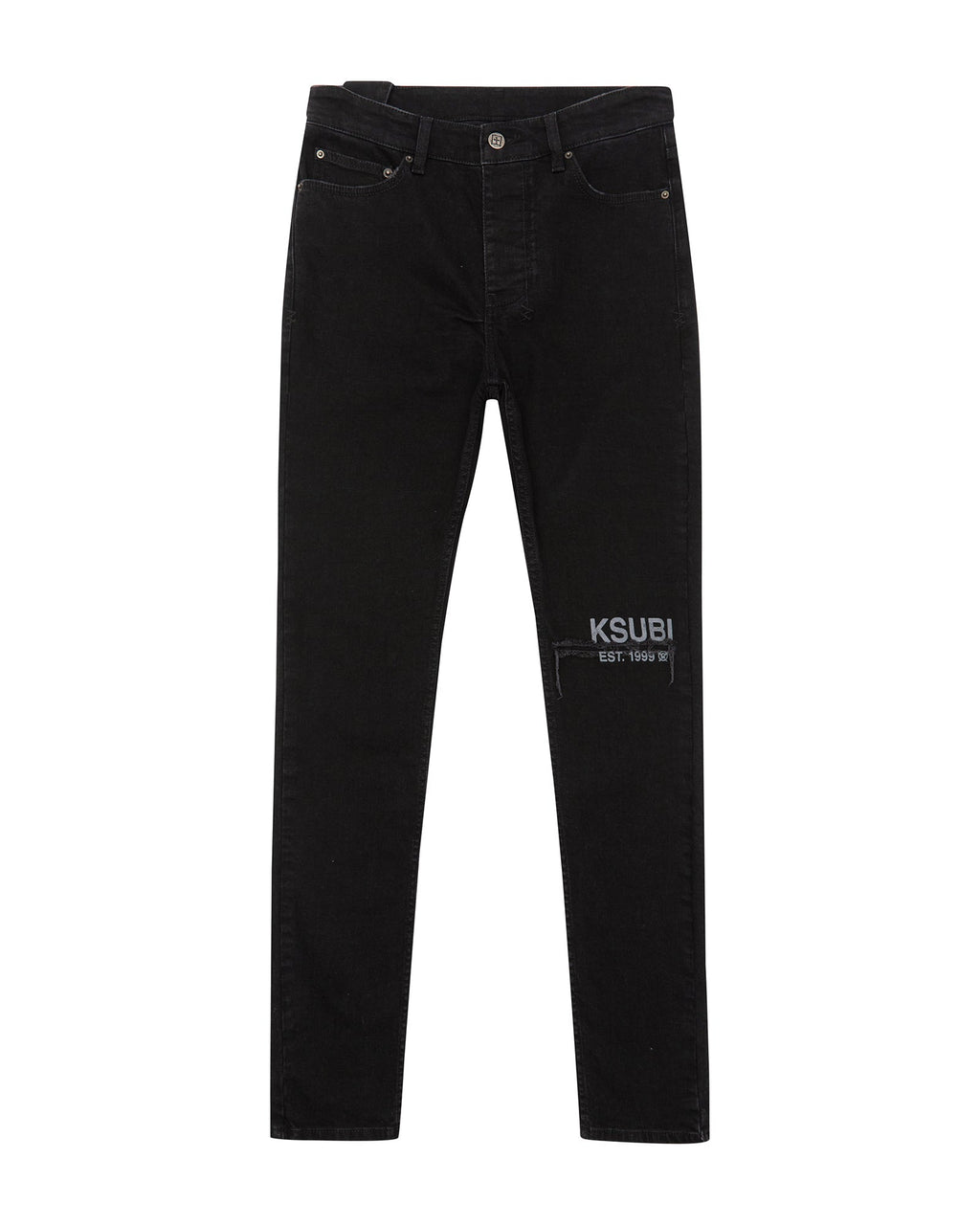 MENS CHITCH LAID BLACK EST DENIM JEANS
