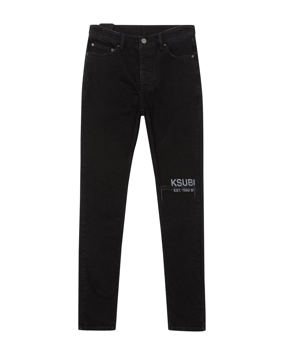 MENS CHITCH LAID BLACK EST DENIM JEANS