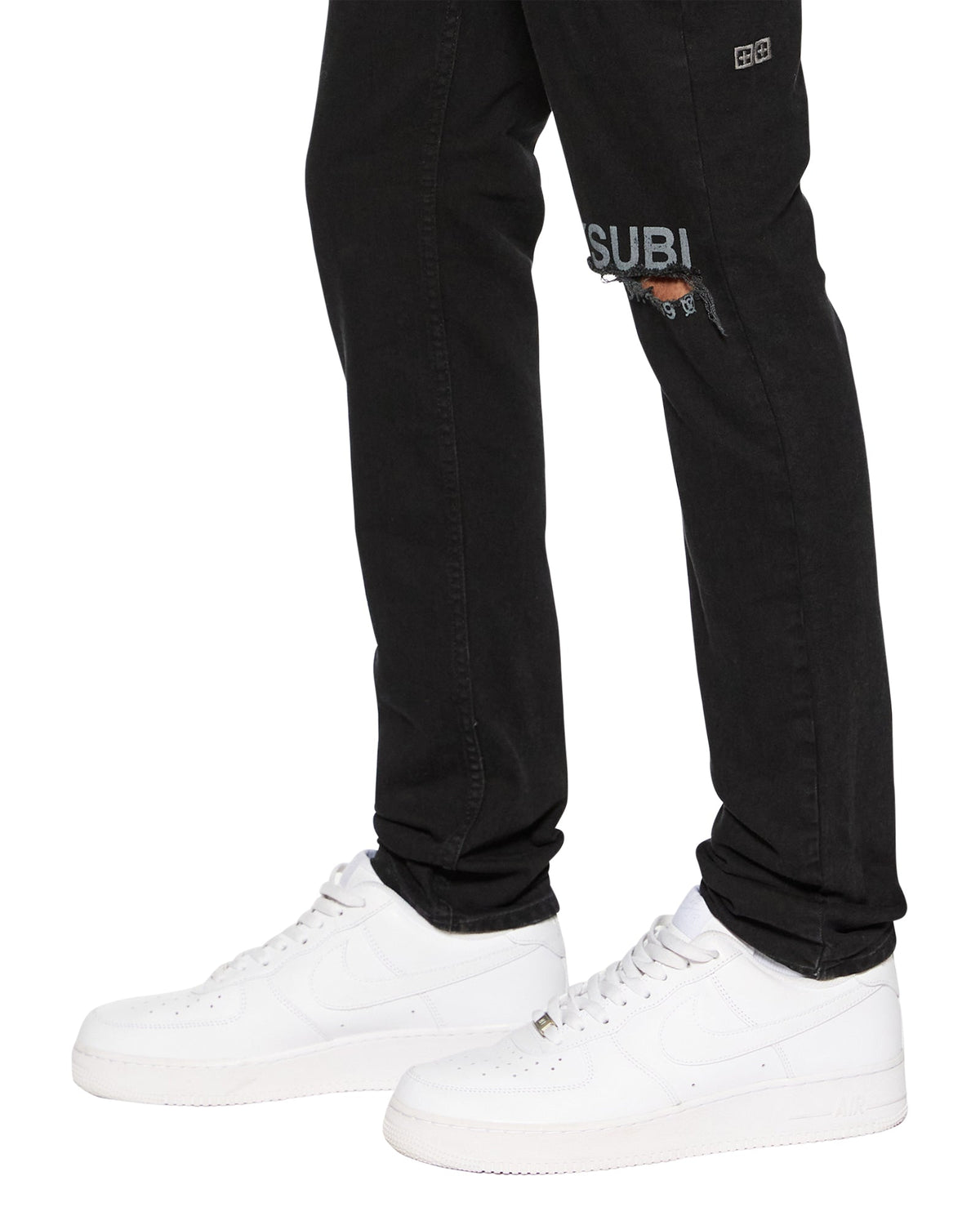 MENS CHITCH LAID BLACK EST DENIM JEANS