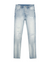 MENS  CHITCH PUNK BLUE THRASHED SLIM DENIM JEANS