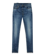 MENS CHITCH SELVEDGE ARTIST BLUE DENIM JEANS