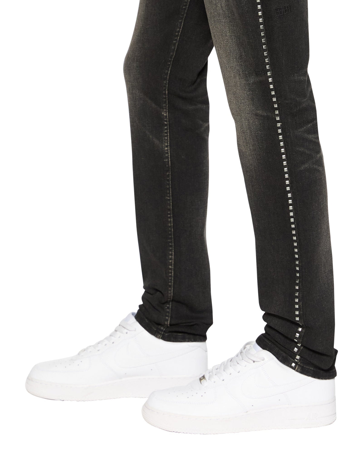 MENS CHITCH TARR STUDDED DENIM JEANS