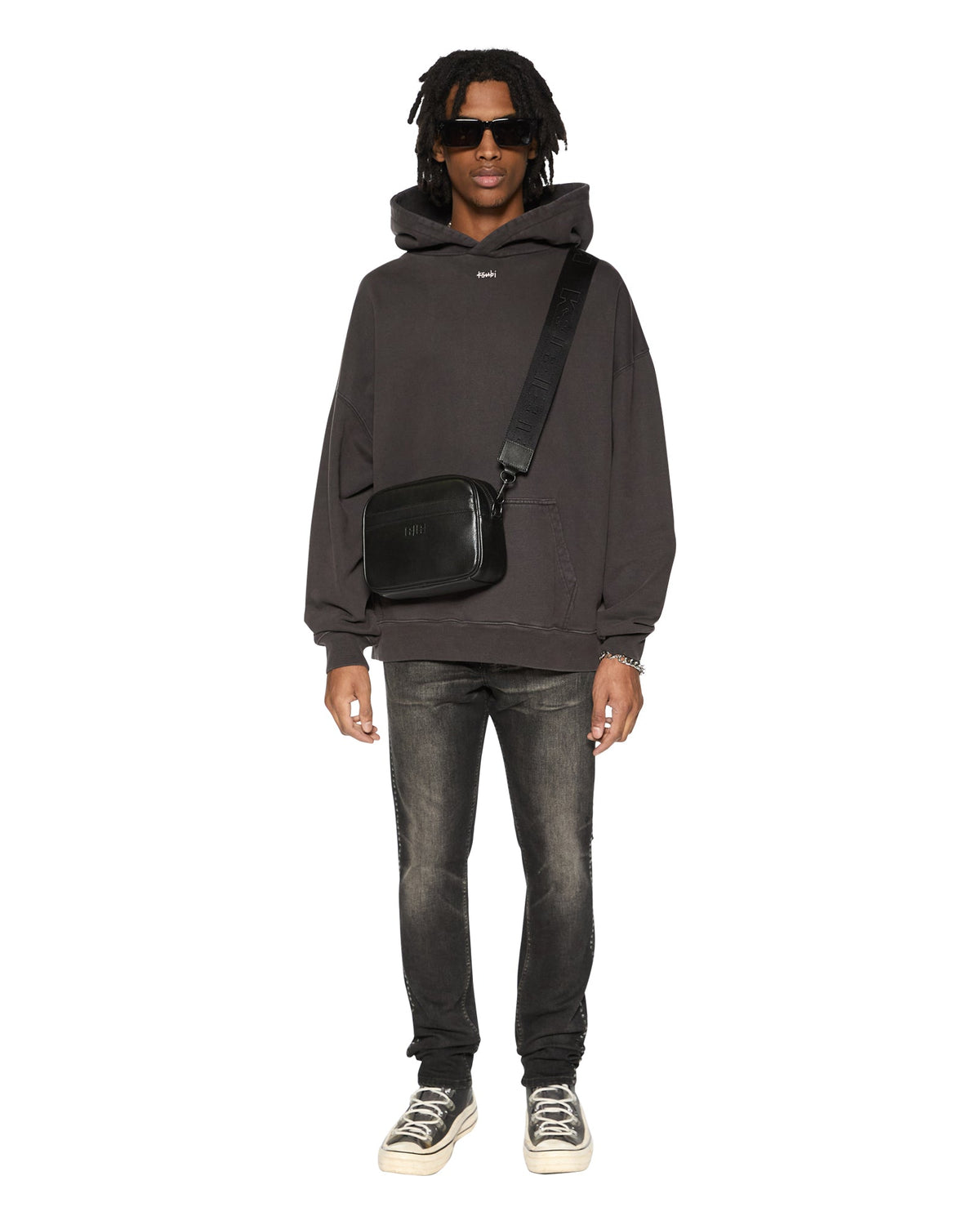 MENS CHITCH TARR STUDDED DENIM JEANS