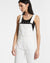 WOMENS  CLOSE CALL OVERALL BLANC RELAXED JUMPSUITS