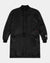 MENS  COSY BOY JACKET BLACK OVERSIZED JACKETS