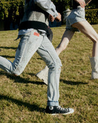 MENS CHITCH FLYER TRASHED DENIM JEANS