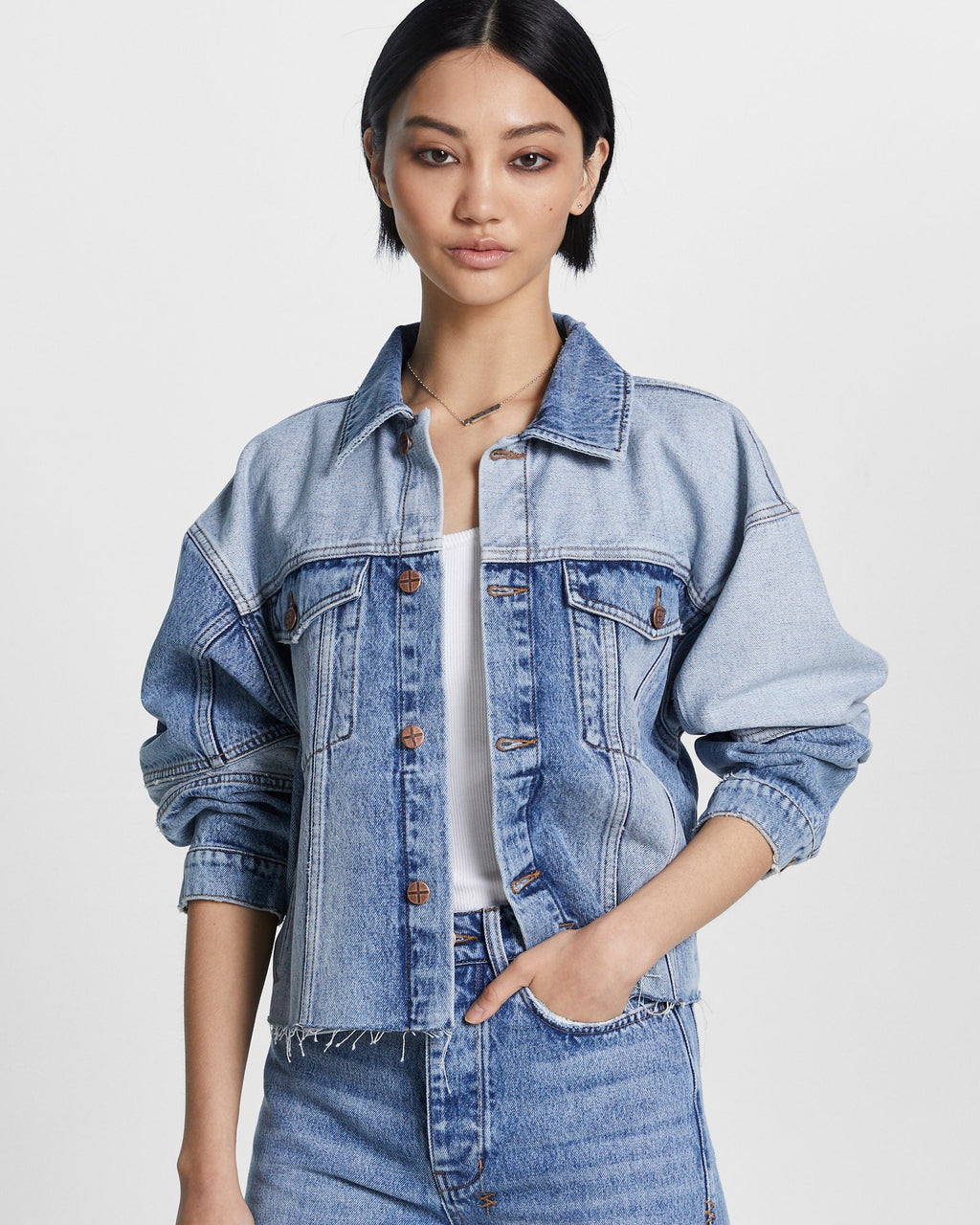 Womens Destiny Jacket Lifetime Relaxed Jackets - Denim