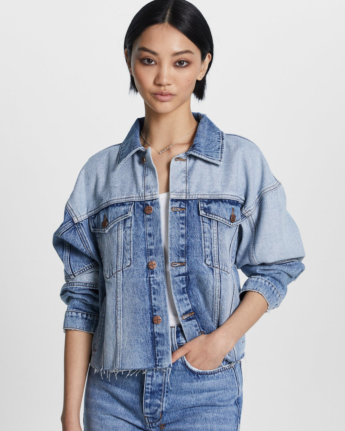 Womens Destiny Jacket Lifetime Relaxed Jackets - Denim