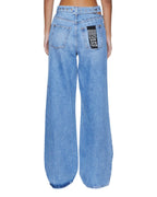 WOMENS STRIDER DETTACHED BELTED CHROMA DENIM JEANS