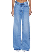 WOMENS STRIDER DETTACHED BELTED CHROMA DENIM JEANS