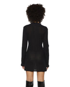 WOMENS CRAWFORD LS MINI DRESS BLACK DRESSES