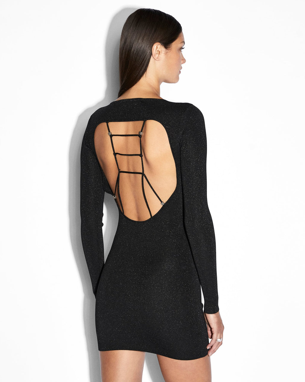 WOMENS UNTAMED LS DRESS BLACK DRESSES
