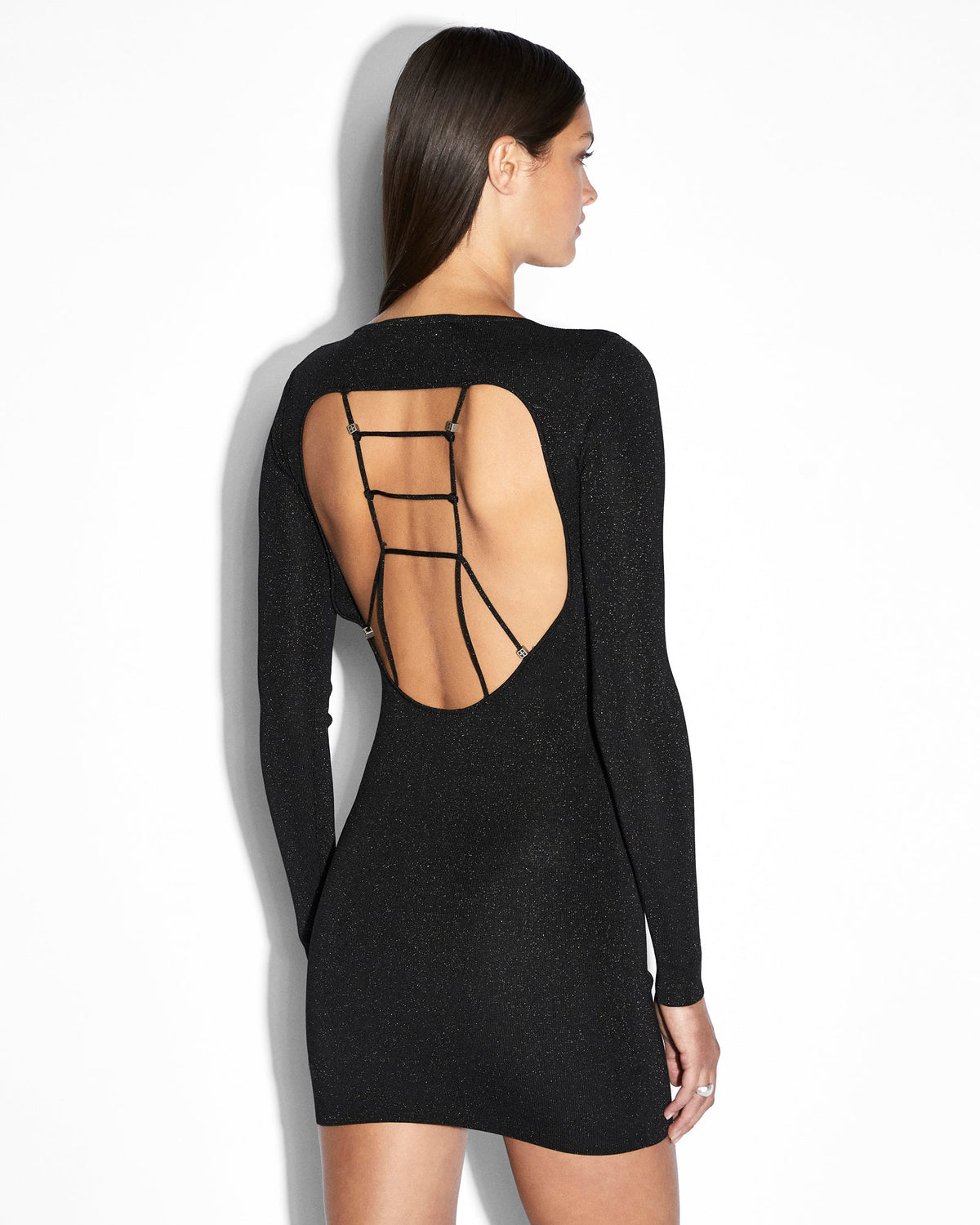 WOMENS UNTAMED LS DRESS BLACK DRESSES