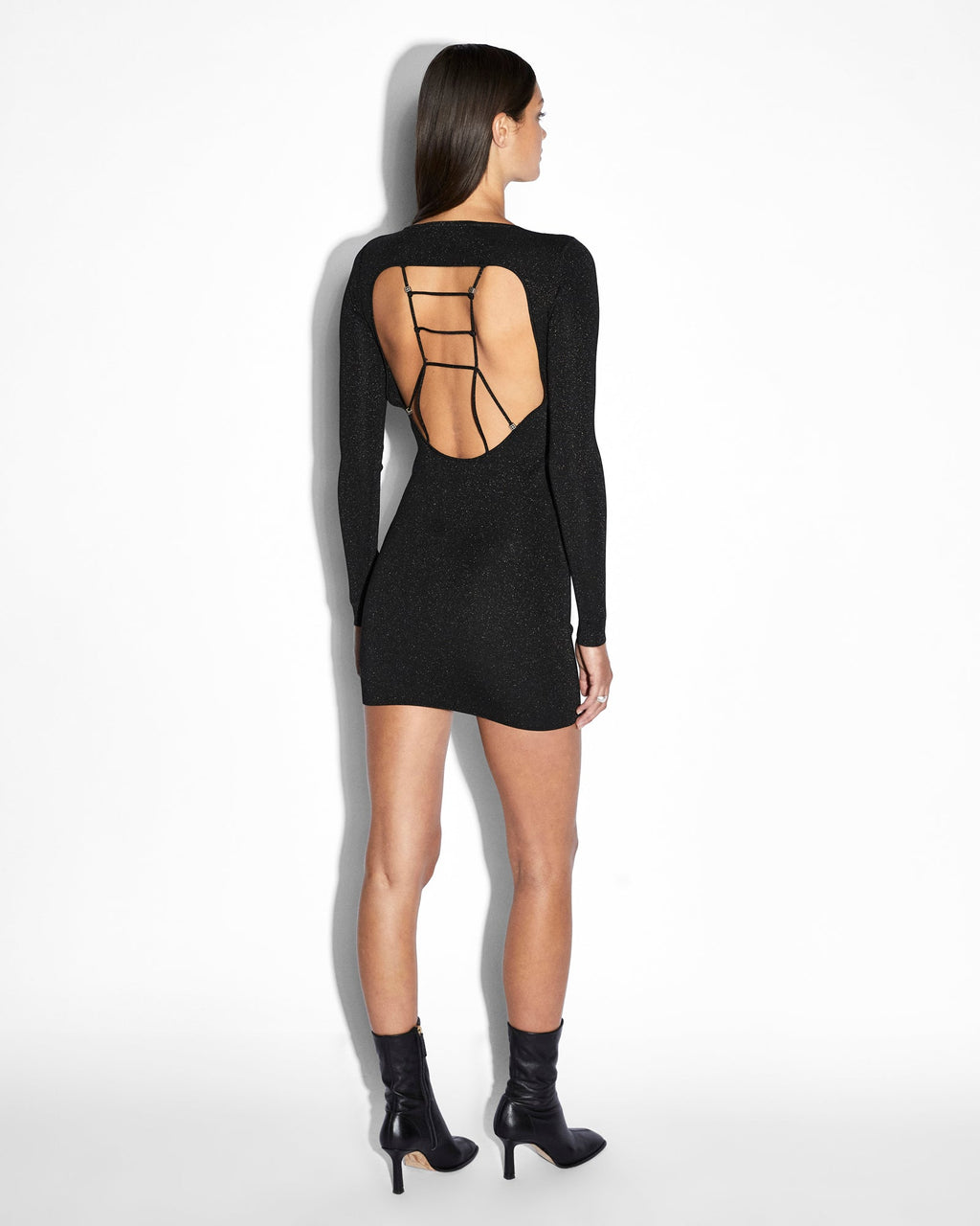 WOMENS UNTAMED LS DRESS BLACK DRESSES