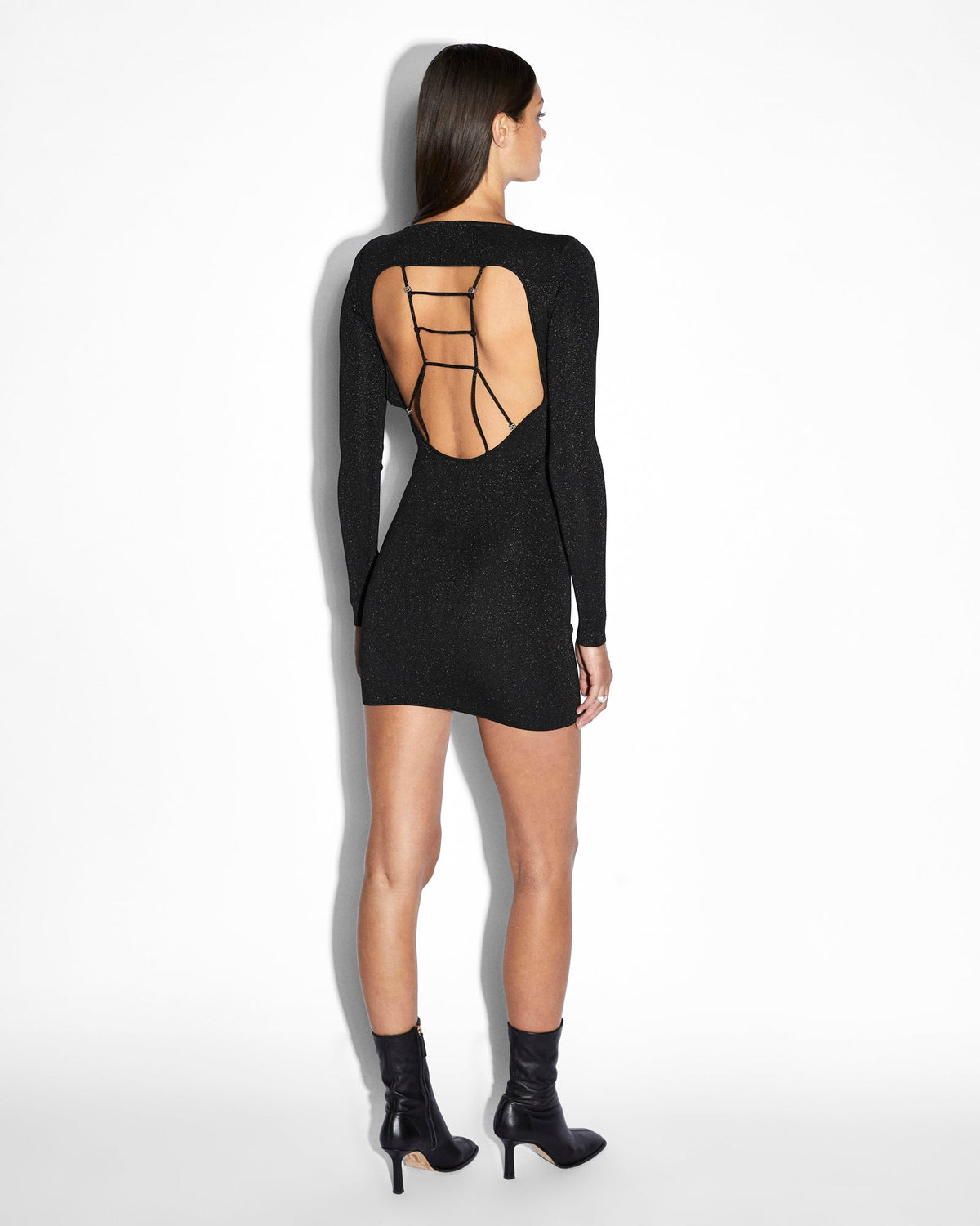 WOMENS UNTAMED LS DRESS BLACK DRESSES