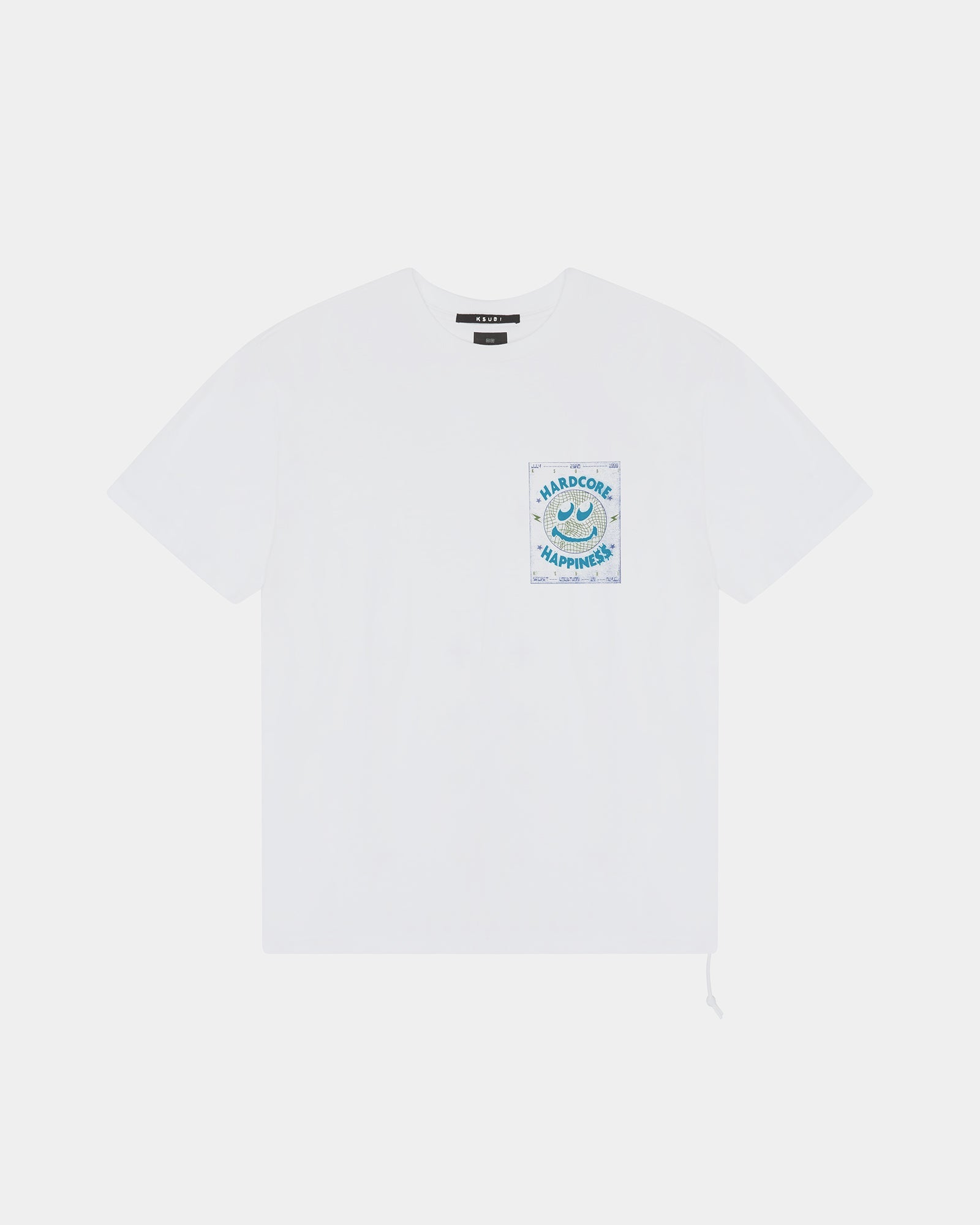 HARDCORE BIGGIE SS TEE TRU WHITE