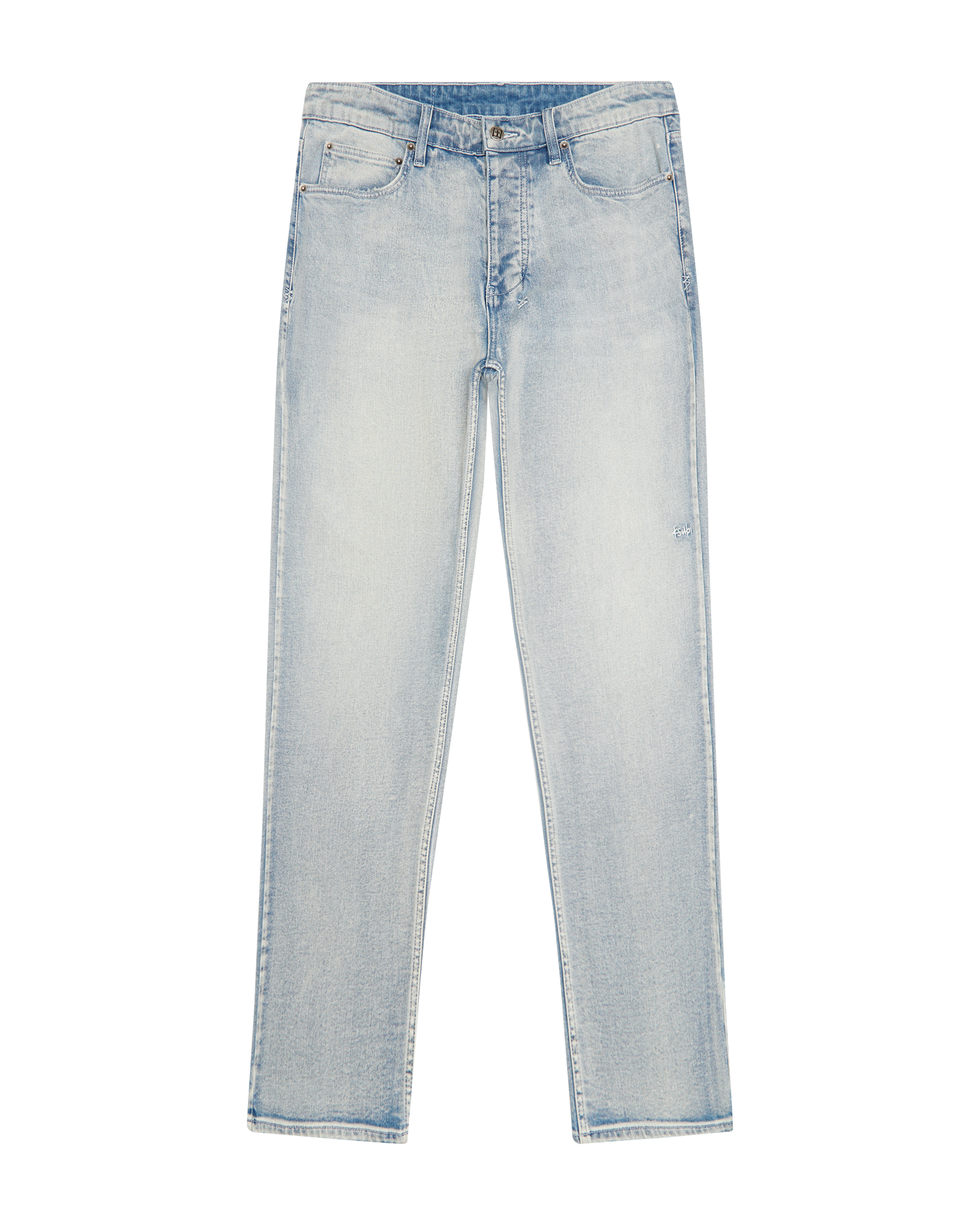 MENS  HAZLOW LEGACY STRAIGHT DENIM JEANS