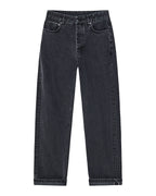 MENS HAZLOW SELVEDGE NY BLACK DENIM JEANS