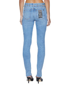 Womens Hi N Wasted Xtra Chroma Skinny Denim Jeans - Denim