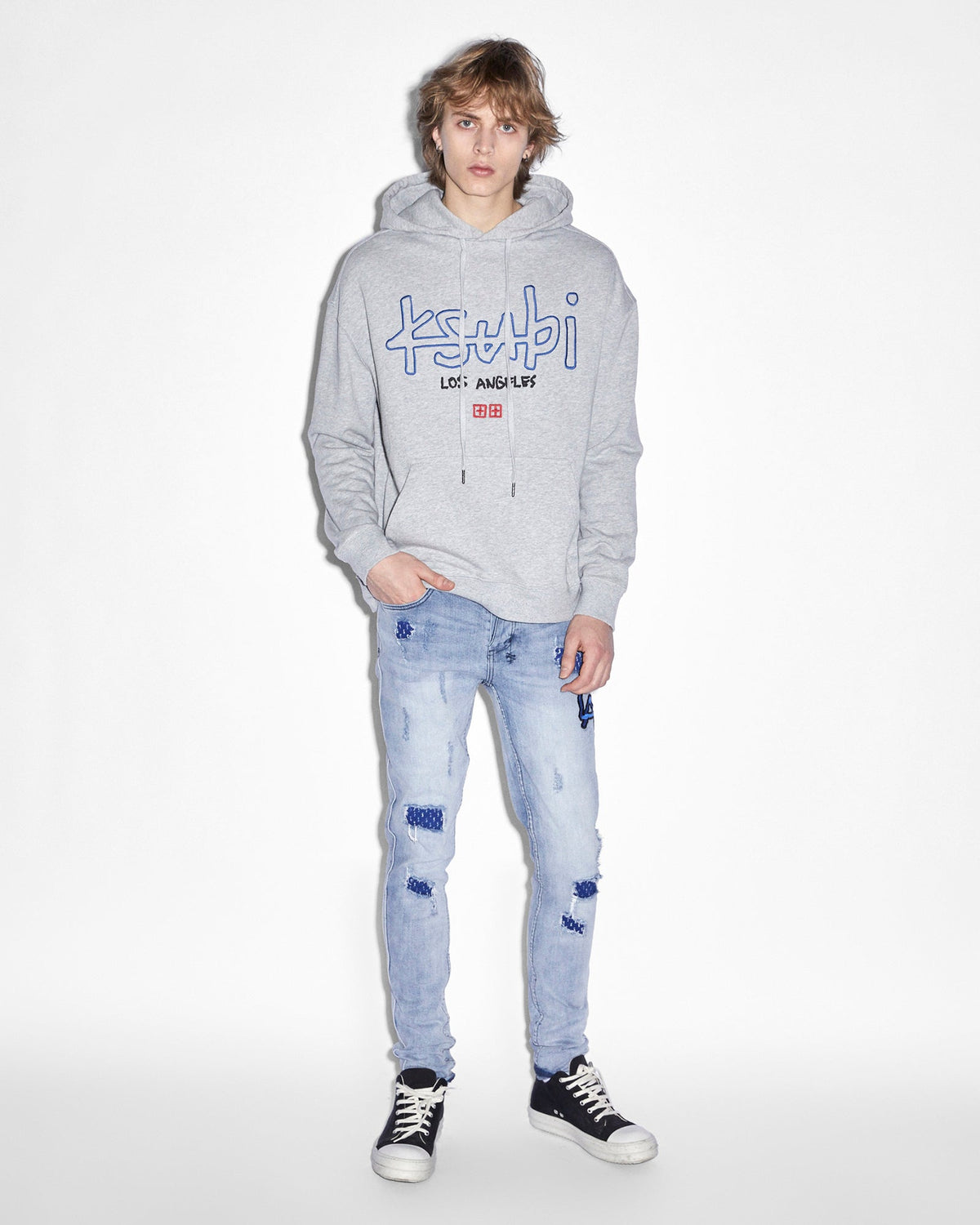 MENS VAN WINKLE LA TRASHED DREAMS DENIM JEANS