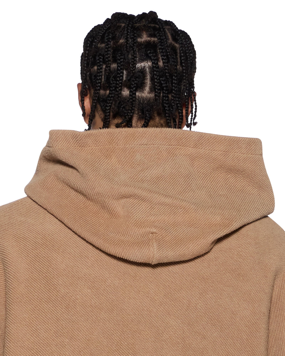 Mens 1999 Ekcess Hoodie Elk Oversized Fleece - Brown