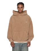 Mens 1999 Ekcess Hoodie Elk Oversized Fleece - Brown