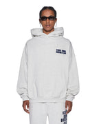 Mens Club Ekcess Hoodie Snow Marle Oversized Fleece - Grey