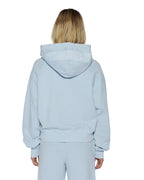 Womens Origin Hoodie Ice Mist Oversized Fleece - Blue