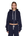 RACEWAY CARTER SLIM HOODIE NAVY