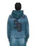 RUGGED ZIP HOODIE OPAL GREEN