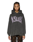 WOMENS WORLD TOUR OH G HOODIE CHARCOAL FLEECE
