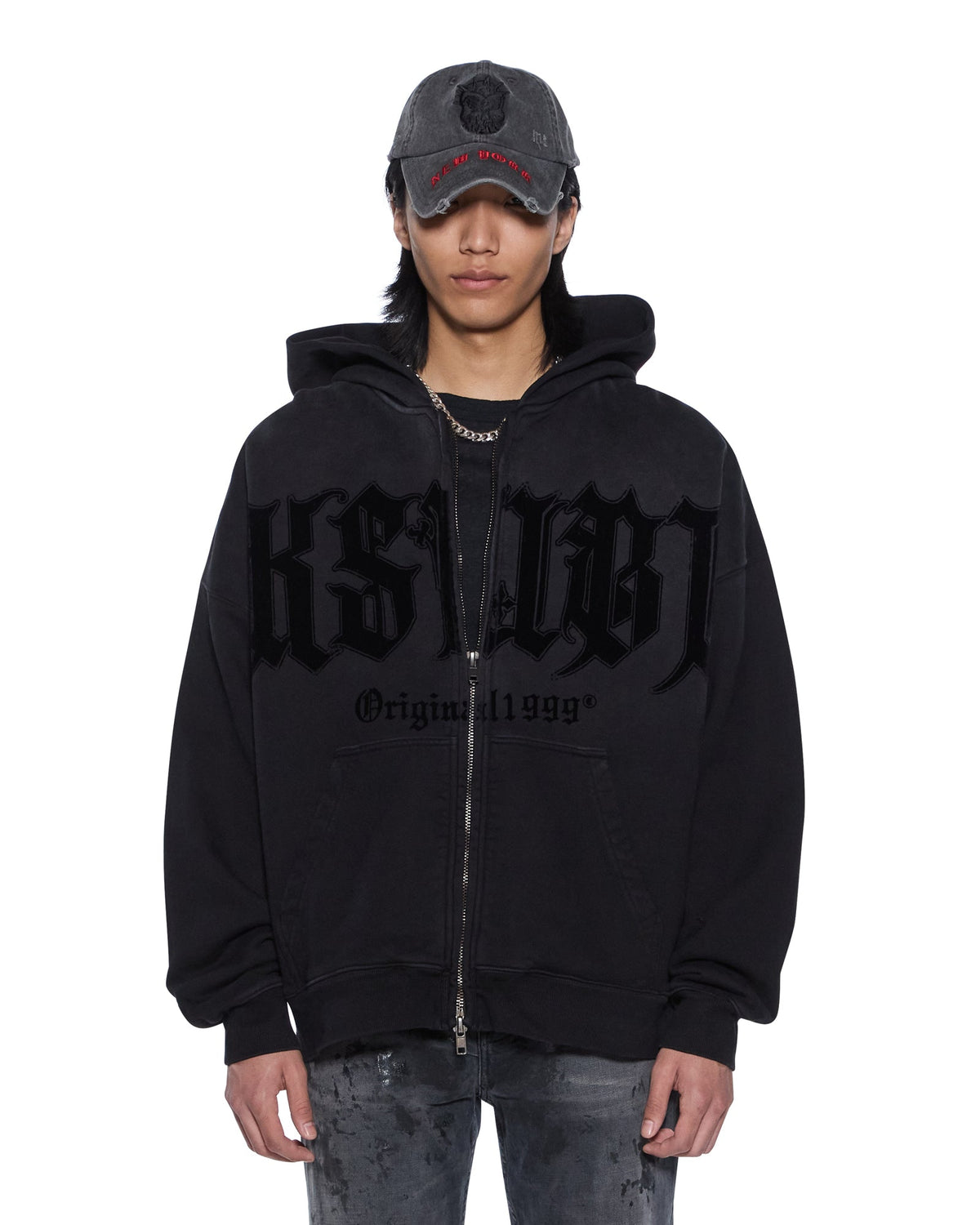 KSTUDIO EKCESS HOODIE BLACK FADE