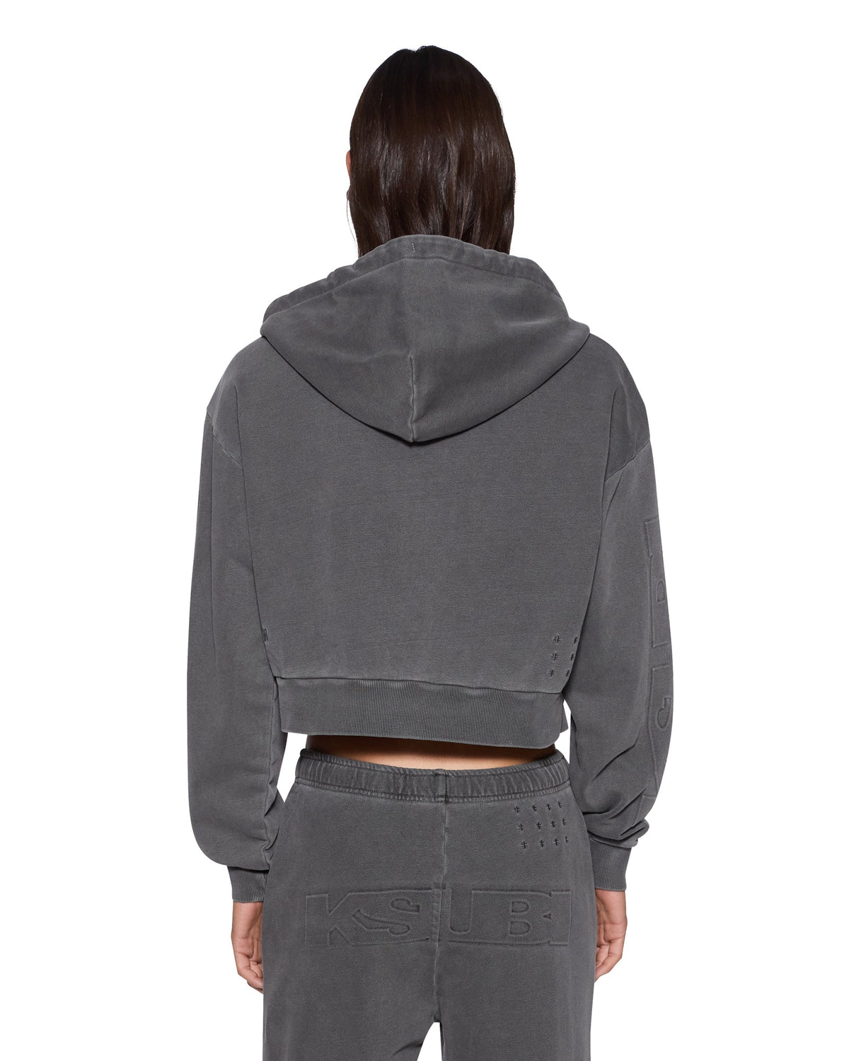 WOMENS SOTT ORIGIN HOODIE CHARCOAL FLEECE