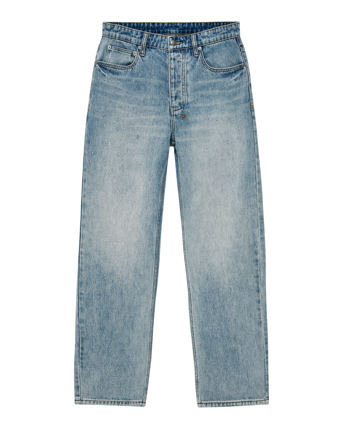 MENS HAZLOW SCATTER BLUE DENIM JEANS