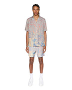 Mens Ikon Mania Boardshort Multi Regular Walkshorts - Multi Colour