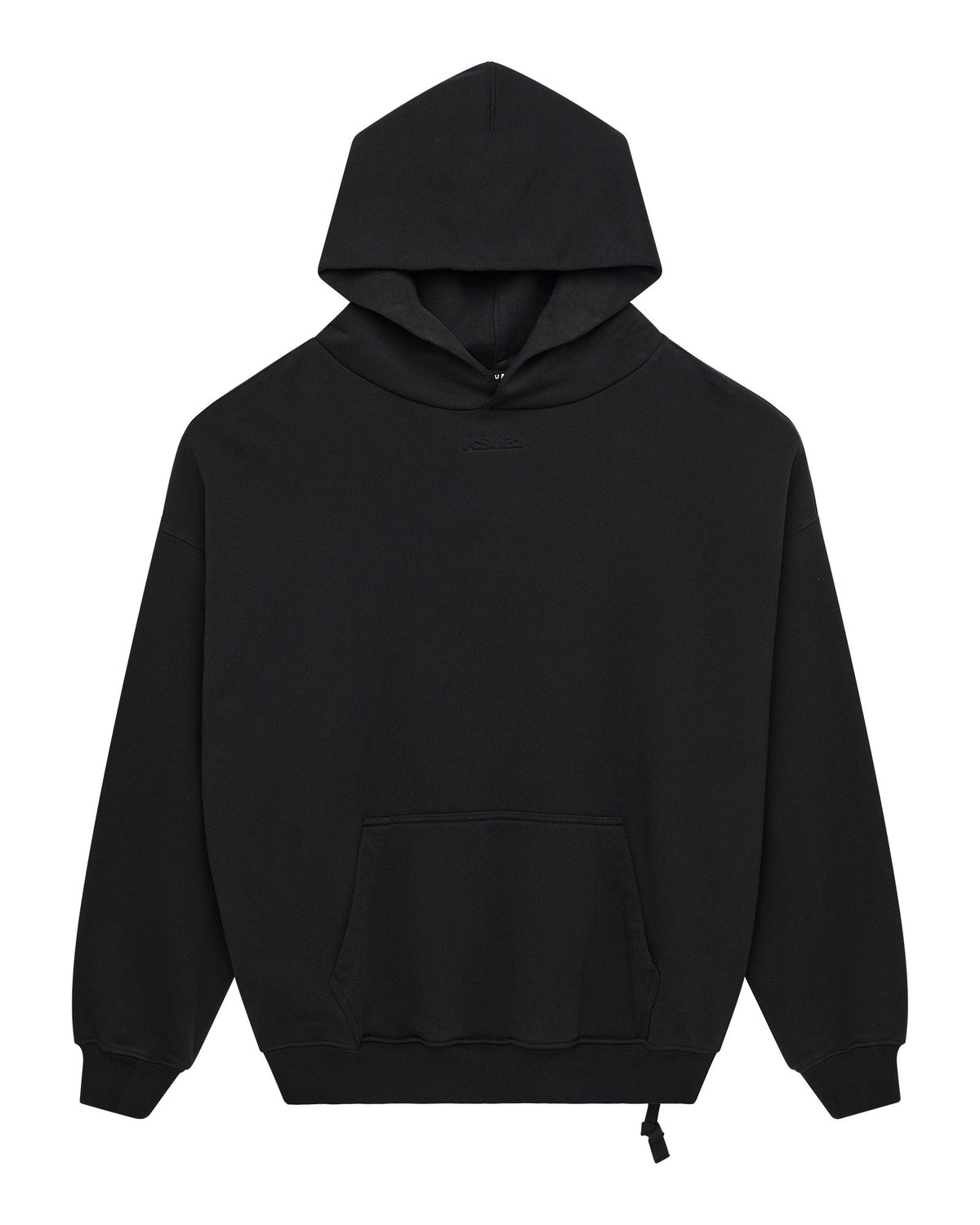 MENS INTRUDER EKCESS HOODIE JET BLACK FLEECE