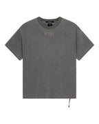 Mens Intruder Ekcess Ss Tee Charcoal Oversized Tees - Grey