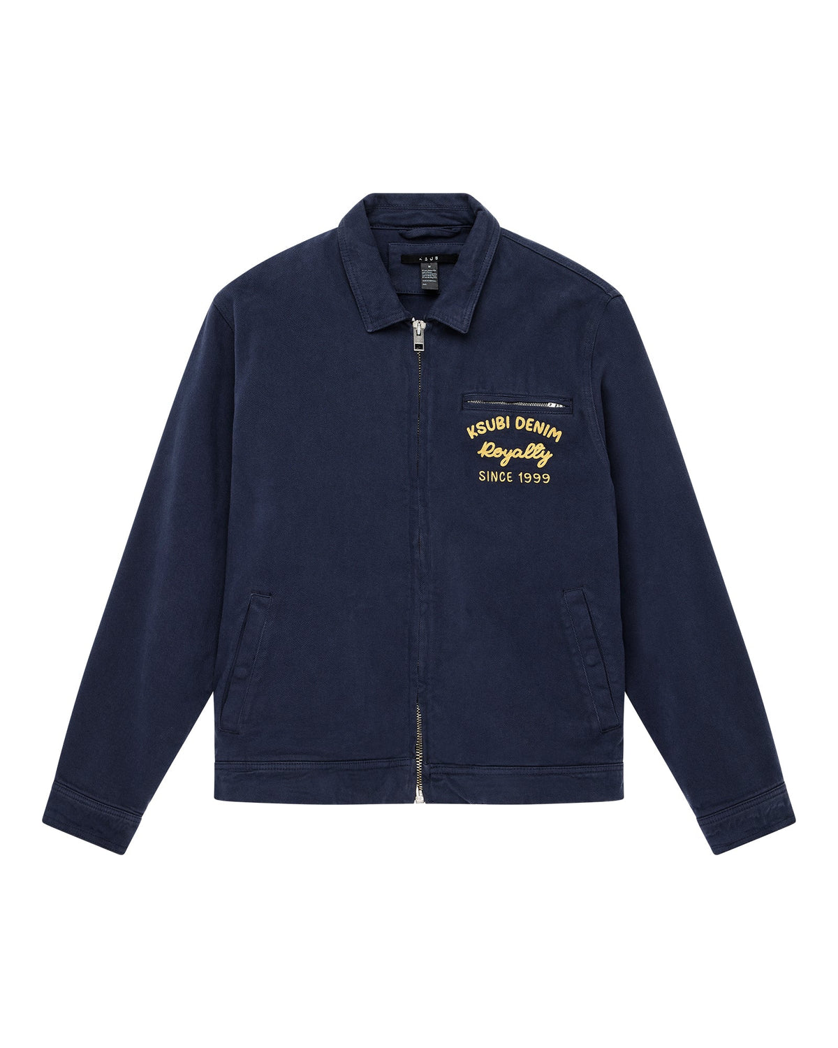 MENS MECHANIK CHAINSTITCH JACKET INK BLUE JACKETS
