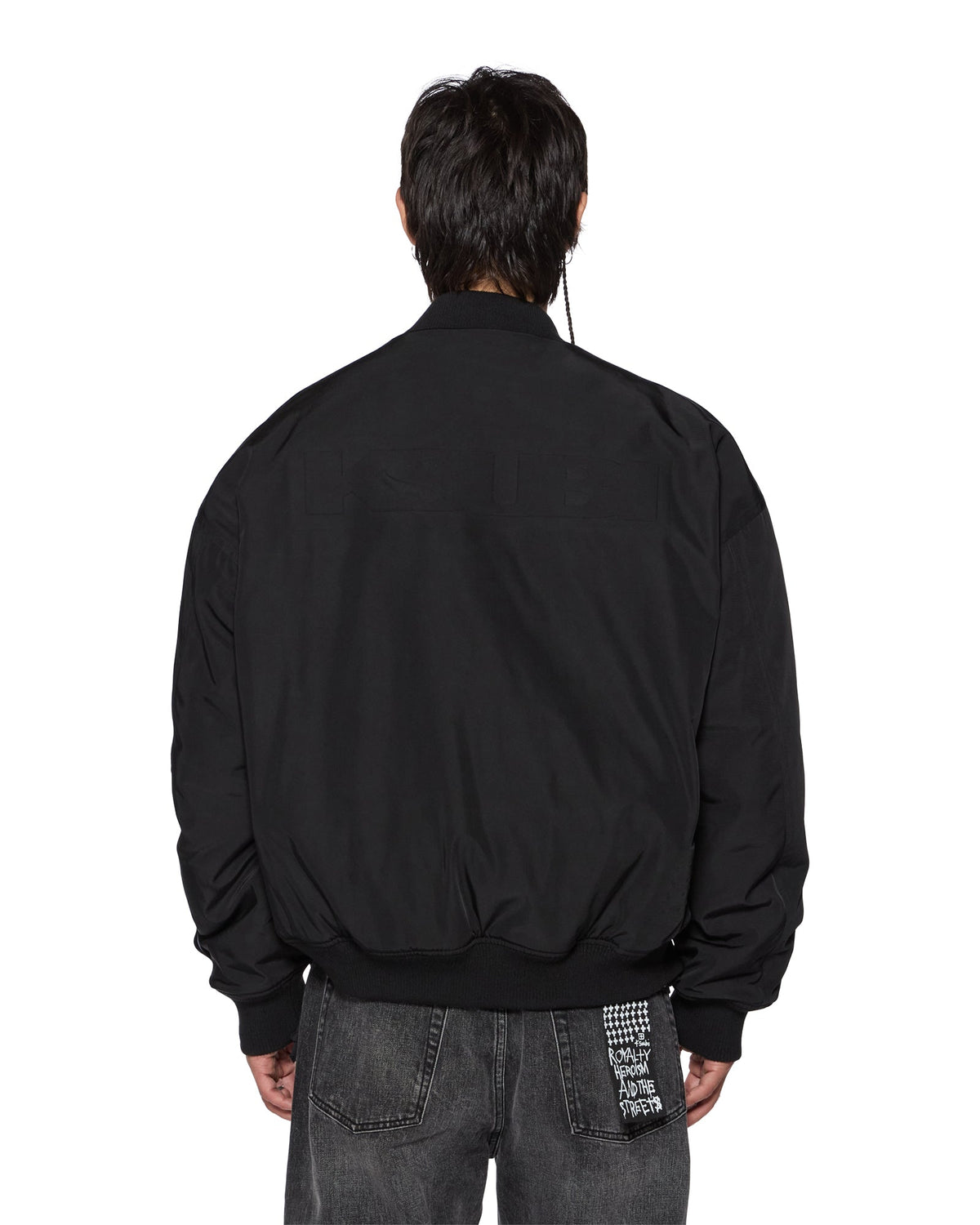 INTRUDER BOMBER JACKET BLACK
