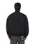 MENS  INTRUDER BOMBER JACKET BLACK OVERSIZED JACKETS