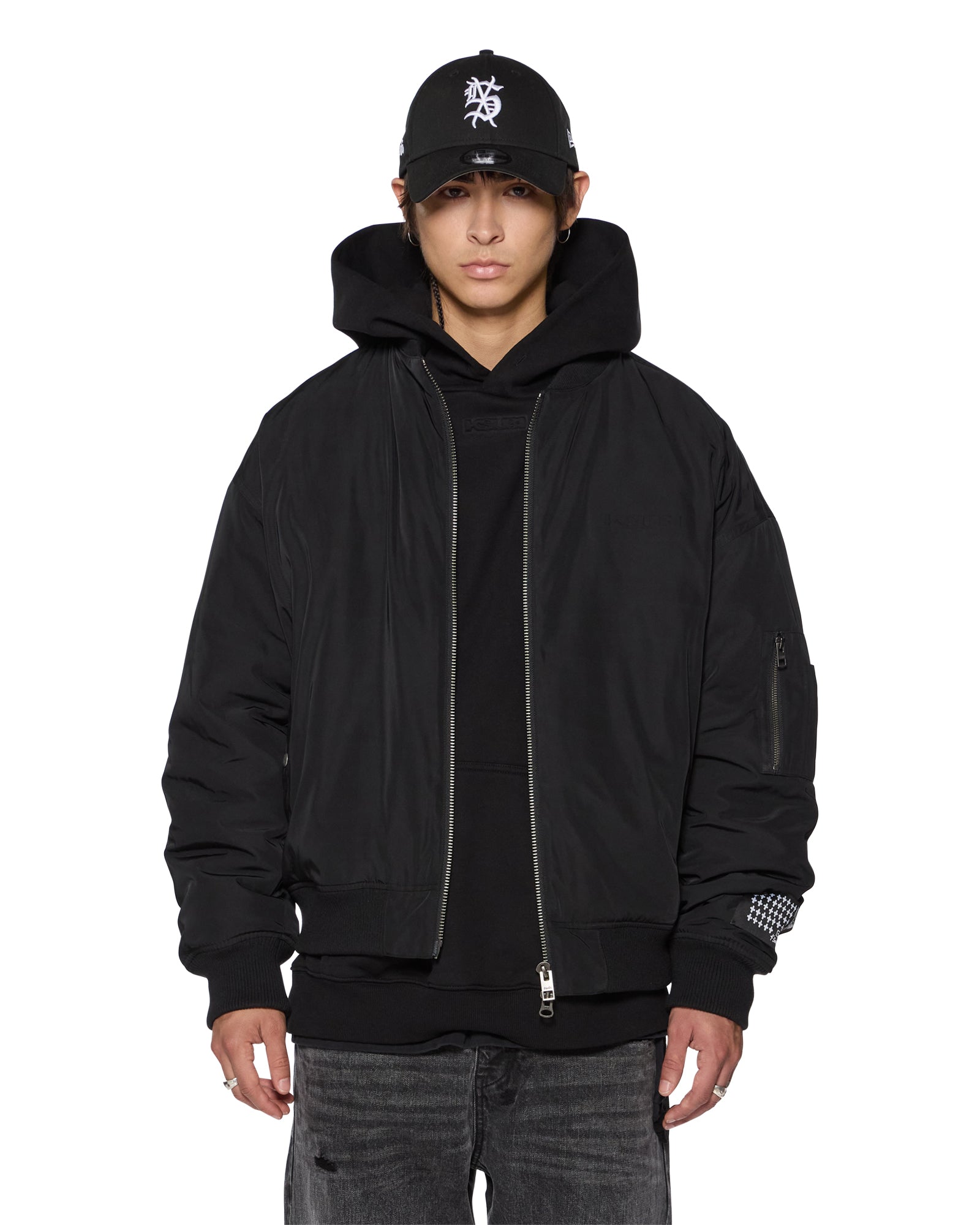 Buy INTRUDER BOMBER JACKET BLACK | Ksubi ++ Buy INTRUDER BOMBER JACKET BLACK | Ksubi ++