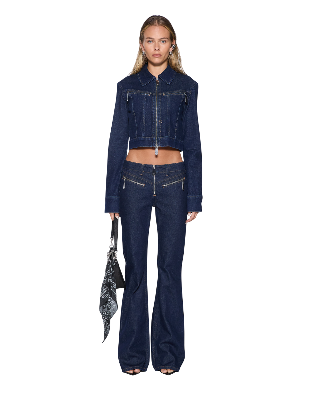 WOMENS SLIM TRUCKER JACKET ORIGINAL RINSE JACKETS