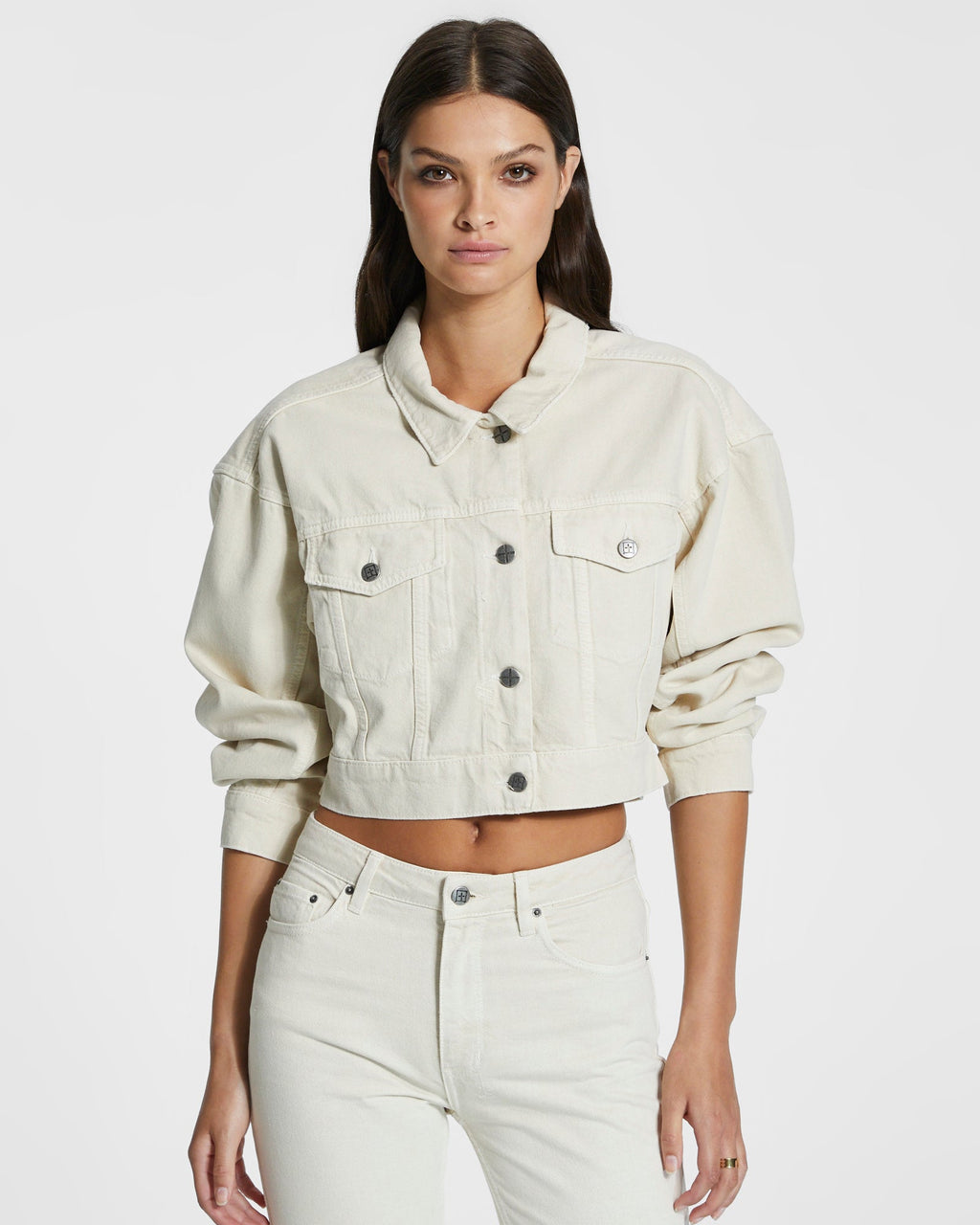 Womens Billie Jacket Mallow Oversized Jackets - Beige