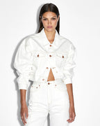 Womens Billie Jacket Sugar Rush Oversized Jackets - White