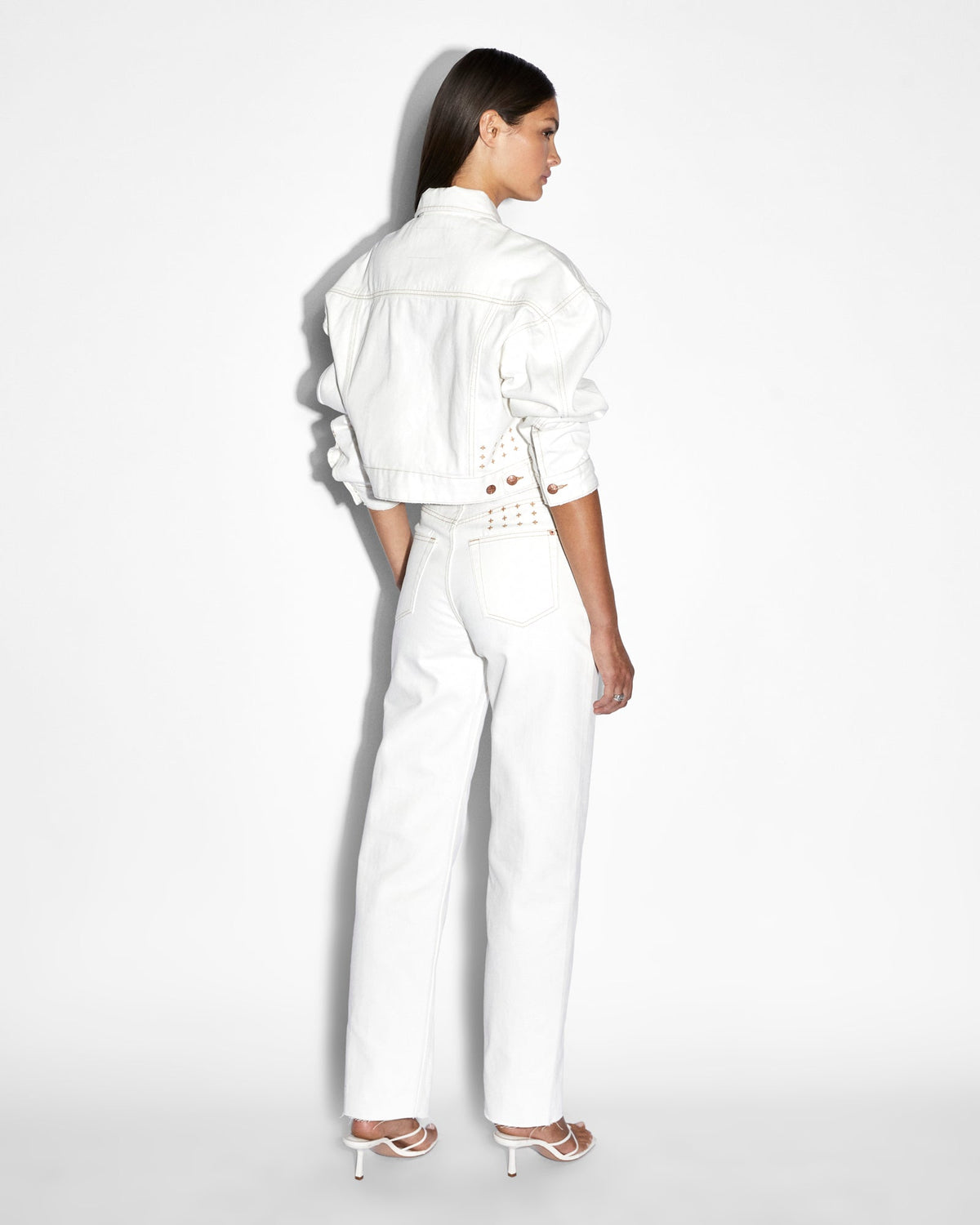 Womens Billie Jacket Sugar Rush Oversized Jackets - White
