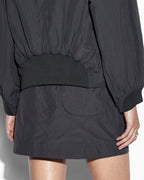 WOMENS ELEMENTAL BOMBER CHARCOAL JACKETS