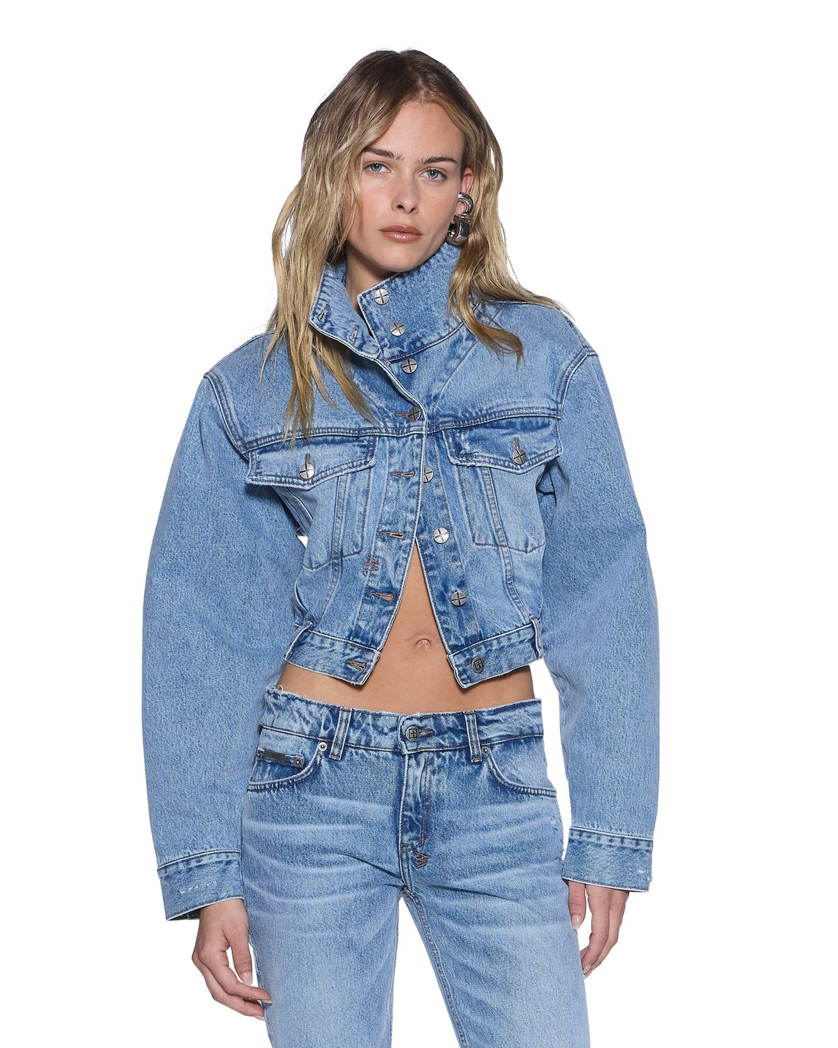 HEADLINE JACKET MERCER BLUE