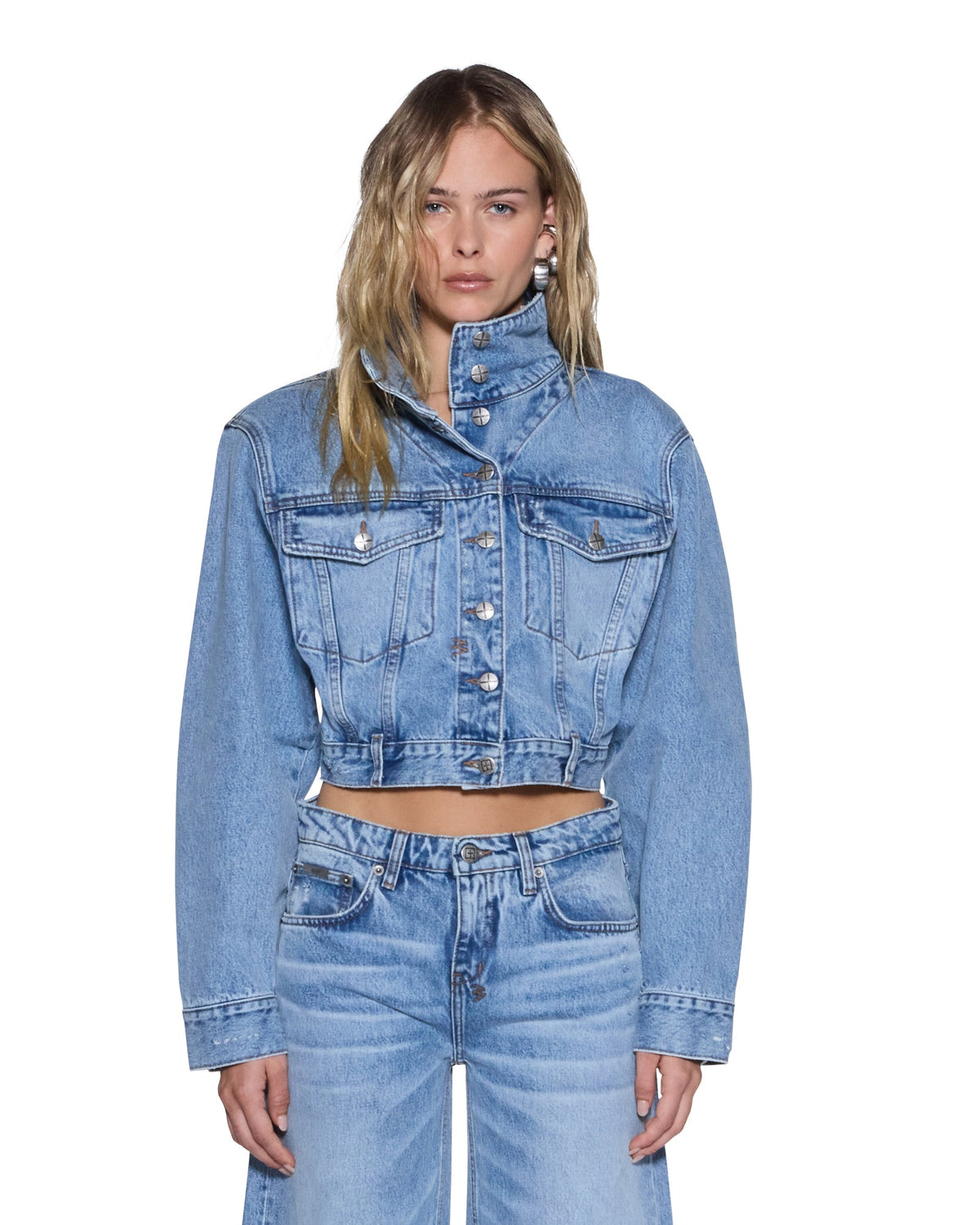 HEADLINE JACKET MERCER BLUE