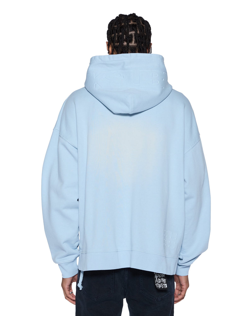 MENS INTRUDER EKCESS ZIP THRU HOOD ICE MIST FLEECE