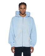MENS INTRUDER EKCESS ZIP THRU HOOD ICE MIST FLEECE